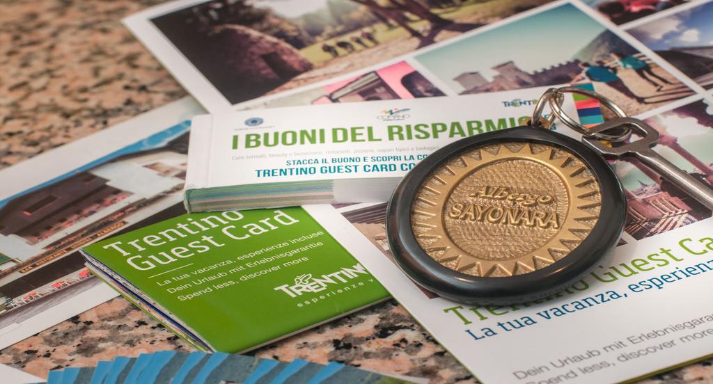 Albergo Sayonara Comano Terme Eksteriør bilde